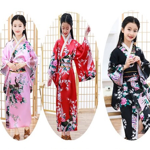(대여)-일본전통의상-여아동 기모노